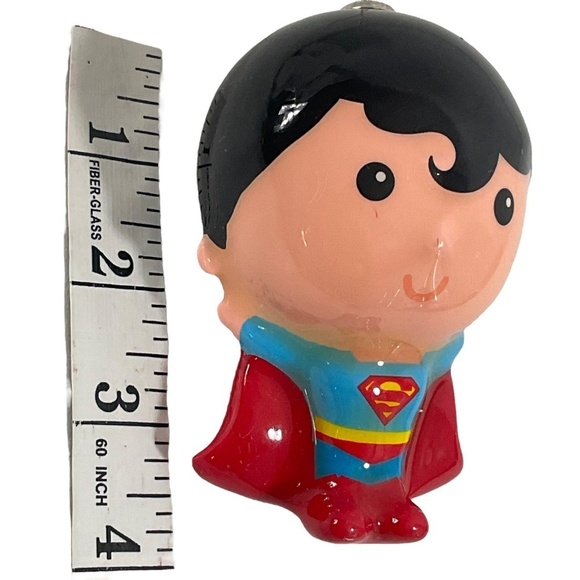 Hallmark Christmas Ornament DC Comics Superman Decoupage 2.5 x 3.5 x 2 inches - Picture 8 of 9